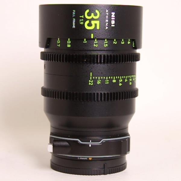 Used NISI Athena 35MM T1.9mm Full Frame E-Mount