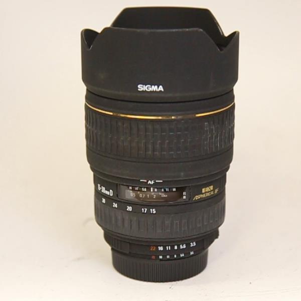 Used Sigma 15-30mm f/3.5-4.5 EX DG