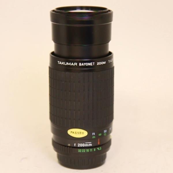 Used Takumar Bayonet Zoom Lens 80-200mm f/4.5 PK Mount