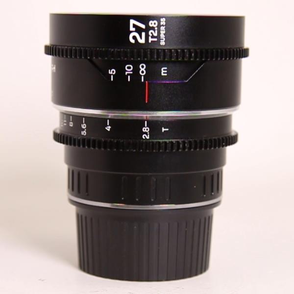 Used Laowa Nanomorph 27mm T/2.8 Super 35 1.5X Anamorphic PL mount + EF Mount