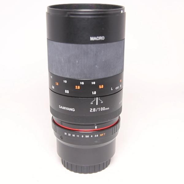 Used Samyang 100mm f/2.8 ED UMC Macro - MFT Mount