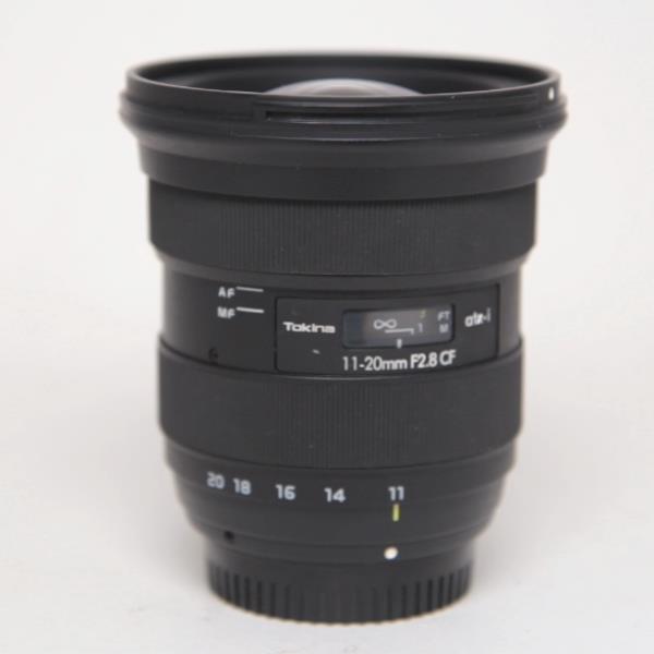 Used Tokina AT-X 11-20mm f/2.8 PRO DX Wide Angle Zoom Lens Nikon F Mount