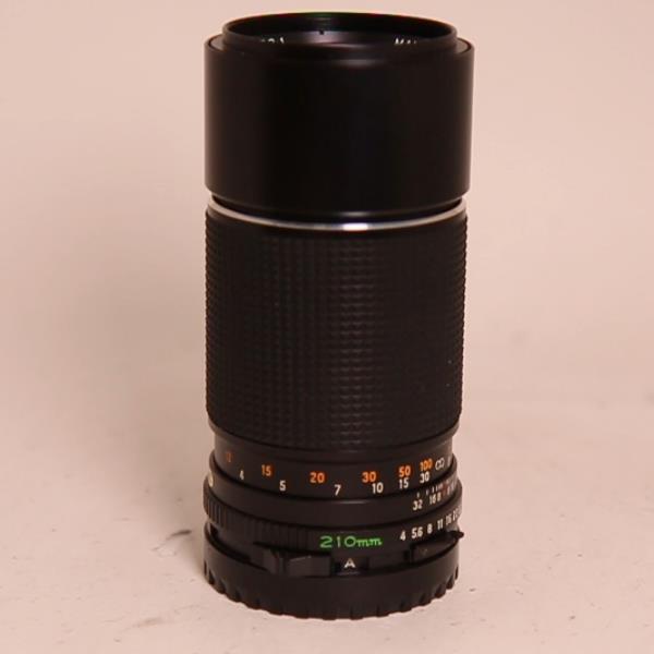 Used Mamiya-Sekor C 210mm f4 Telephoto Prime Lens for mamiya 645