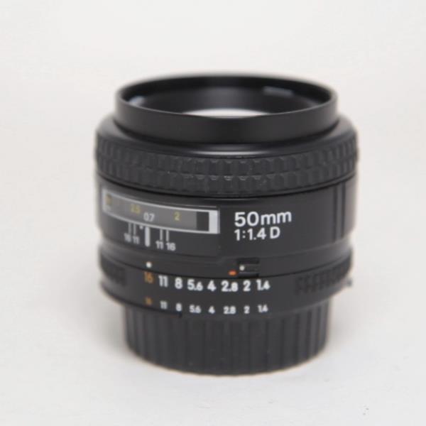 Used Nikon AF Nikkor 50mm f/1.4 D  Standard Prime Lens