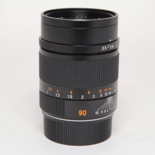 Used Leica Summarit-M 90mm f/2.5 M Mount Black