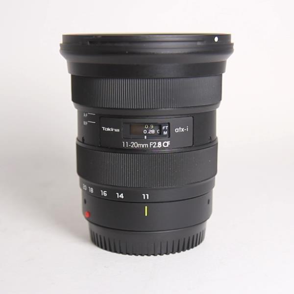 Used Tokina AT-X 11-20mm f/2.8 PRO DX Wide Angle Zoom Lens Canon EF Mount