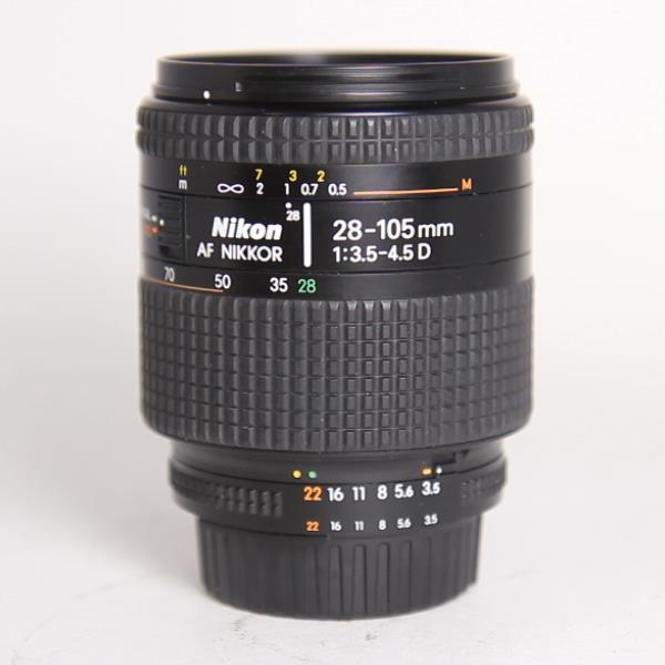 Used Nikon AF NIKKOR 28-105mm 1:35-4.5 D Boxed