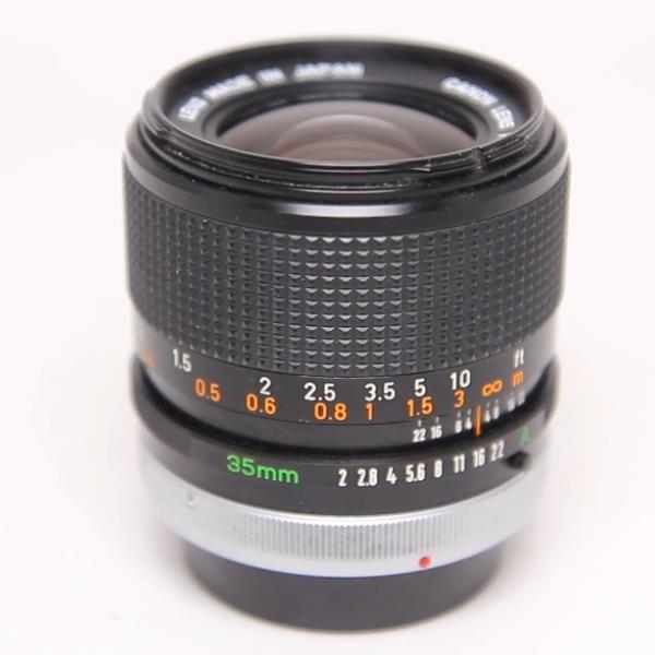 Used Canon FD 35mm f/2 SSC Lens