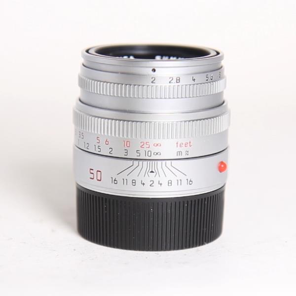 Used Leica Summicron 50mm f/2 V Silver Chrome (11816)