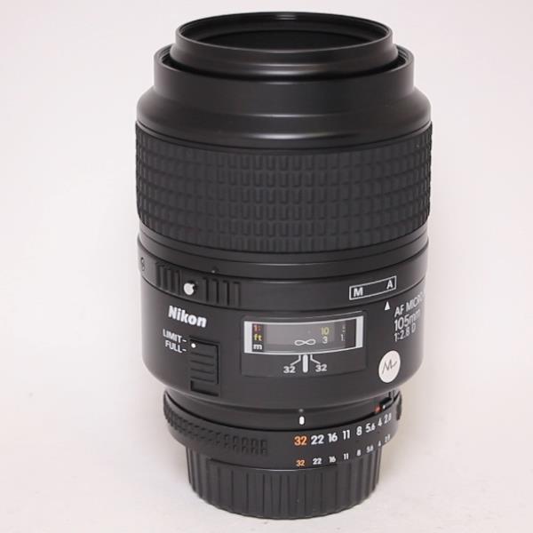 Used Nikon AF-D Micro Nikkor 105mm f2.8D F-Mount Lens