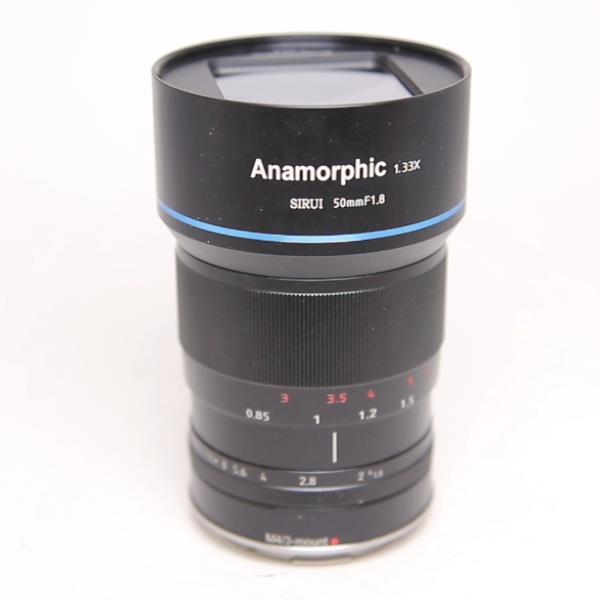 Used Sirui 50mm f/1.8 Anamorphic 1.33X MTF Mount