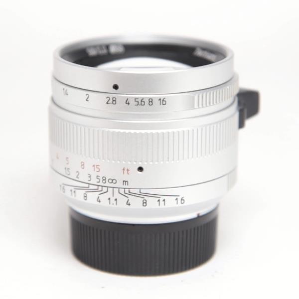 Used 7Artisans 50mm f1.1 Leica M mount Silver