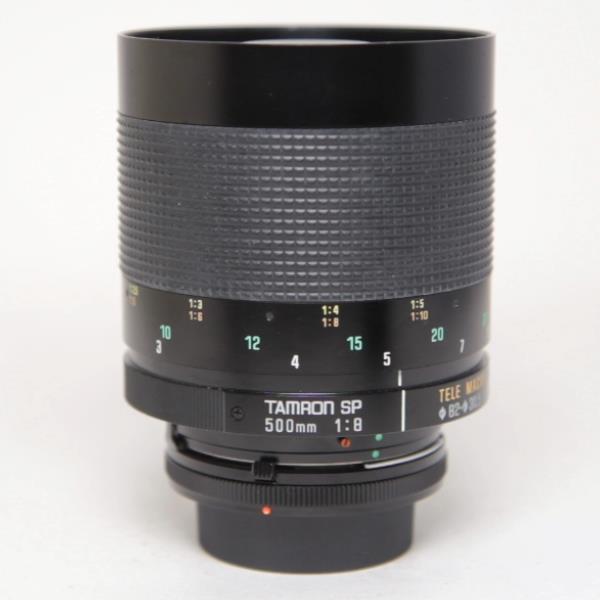 Used Tamron 500mm f8 mirror Lens MC +  Adaptall 2 Canon FD mount adapter