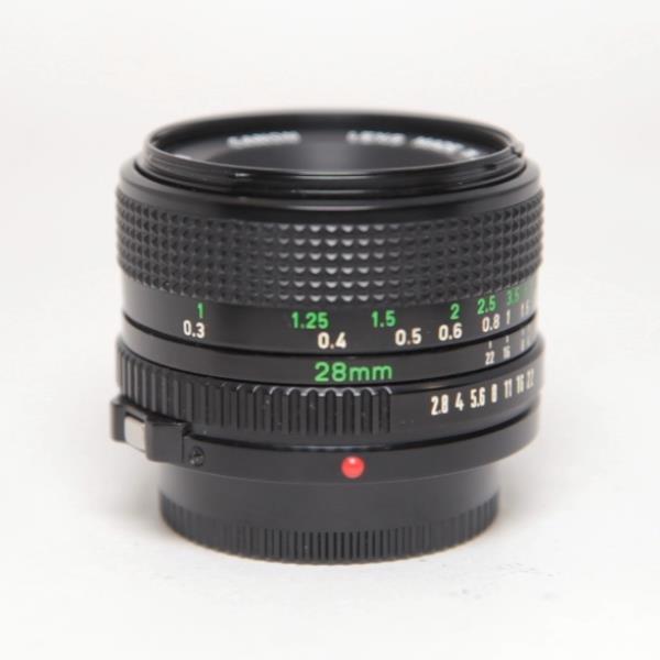 Used Canon 28mm F2.8 FD Mount