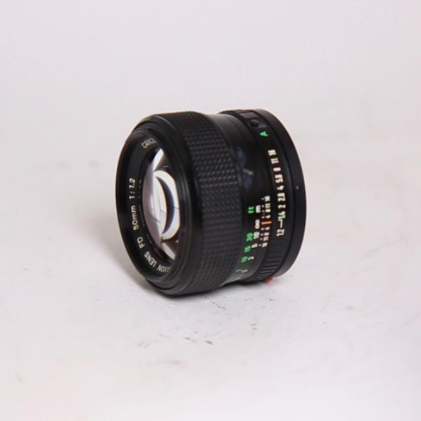 Used Canon 50mm f/1.2 Prime Lens - Canon FD