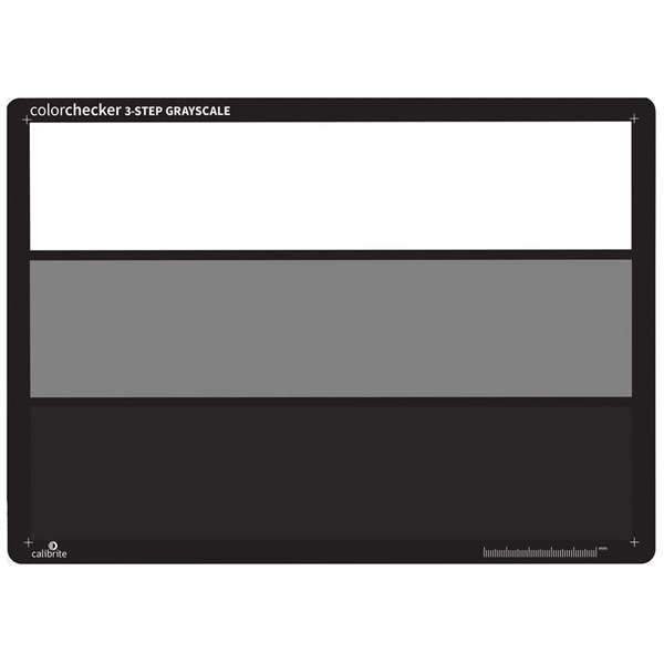 Calibrite ColorChecker 3 Step Grey Scale Balance Card