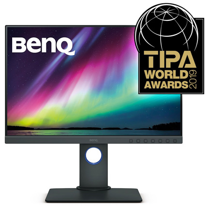 BenQ SW240 Pro 24 inch IPS Monitor with FREE SH240-Shading Hood