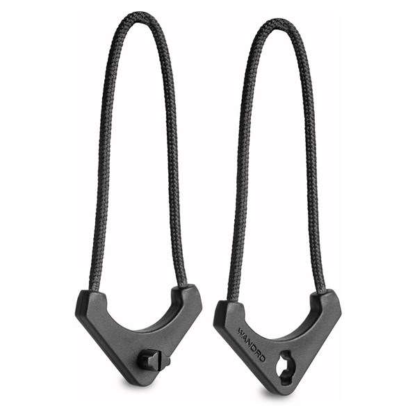 WANDRD Worryless Locking Zipper Puller Black