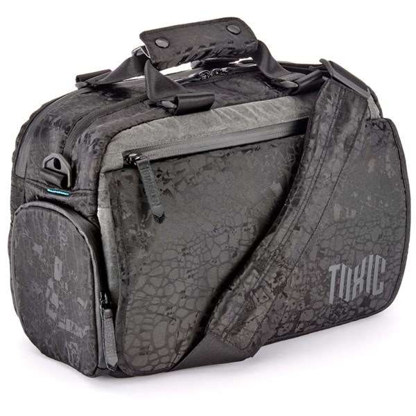 Toxic Wraith Camera Messenger Bag Medium Onyx Black