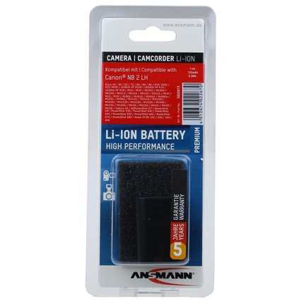 Ansmann LI-10B Battery Pack C-50, MJU Di