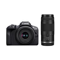 Canon EOS R100 with RF-S 18-45mm and RF 75-300mm Twin Lens Kit