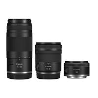Canon Beginner RF Lens Kit 15-30mm 50mm 75-300mm