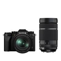Fujifilm X-T5 with 16-80mm and 70-300mm Twin Lens Kit Black