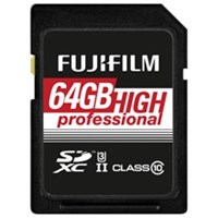 Fujifilm 64GB SDHC UHS II 180/285