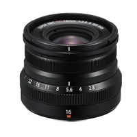 Fujifilm XF 16mm f2.8 R WR Super Wide Angle Prime Lens Black