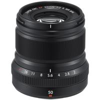 Fujifilm XF 50mm f2 R WR Standard Prime Lens Black Open Box