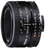 Nikon AF Nikkor 50mm f/1.8D Standard Prime Lens