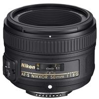 Nikon AF-S Nikkor 50mm f/1.8G Standard Prime Lens