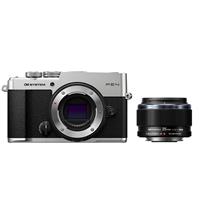 OM System PEN Silver Camera with 25mm F1.8 II Lens Kit