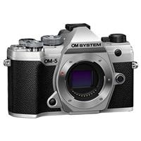 OM System OM-5 Digital Camera Body Silver Ex Demo