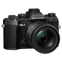 OM System OM-5 Camera Black with 12-45mm f/4 Pro Lens Kit Ex Demo