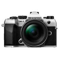 OM System OM-5 Mark II Silver with 12-45mm f/4 Pro Lens Kit