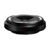 OM System 9mm f8 Fisheye Body Cap Lens Black