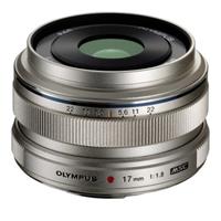 Olympus M.Zuiko Digital 17mm f/1.8 Lens Silver