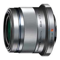 Olympus M.Zuiko Digital 45mm f/1.8 Lens Silver Ex Demo