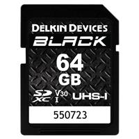 Delkin Black 64GB UHS-I Rugged SD Card