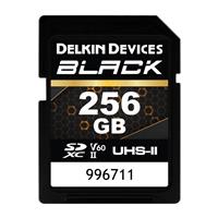 Delkin Black 256GB UHS-II Rugged SD Card Open Box