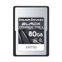 Delkin Black 80GB CFexpress Type A 4.0 VPG200 Card