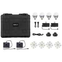 Nanlite PavoBulb 10C RGBWW LED Bulb 4 Kit