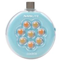 Nanlite Cookie LED Mini Light Cyan Blue