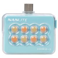 Nanlite Cookie-s LED Mini Light Cyan Blue
