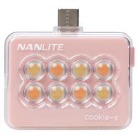 Nanlite Cookie-s LED Mini Light Coral Pink