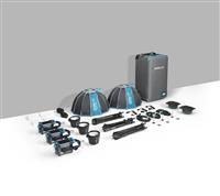NANLUX Evoke 150C 3KIT 3 x LED Full-Colour Spot Light with Light Stands Kit