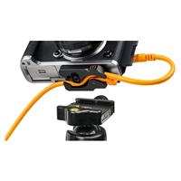 Tether Tools LeverLock Cable Kit Optima 10G 4.6m Straight to Straight Orange
