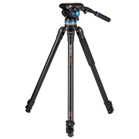 Benro A373F Aluminium Video Kit S6PRO Head with 75mm Half Ball 