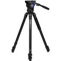 Benro A373F Series 3 Alu Single Leg Video Tripod w BV4 Fluid Head Kit
